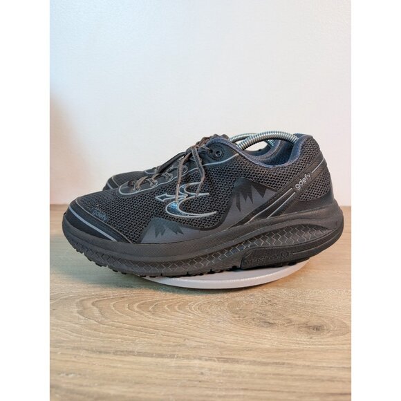 Gravity Defyer Gdefy Mighty Walk Mens Size 11 Black Gray Running Shoes Flaw - Picture 6 of 12
